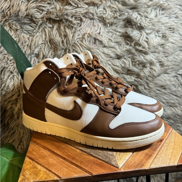 Nike Dunk High Retro PRM Vintage Pecan Sail. Men’s (12) Women’s (13.5) - Picture 4 of 13